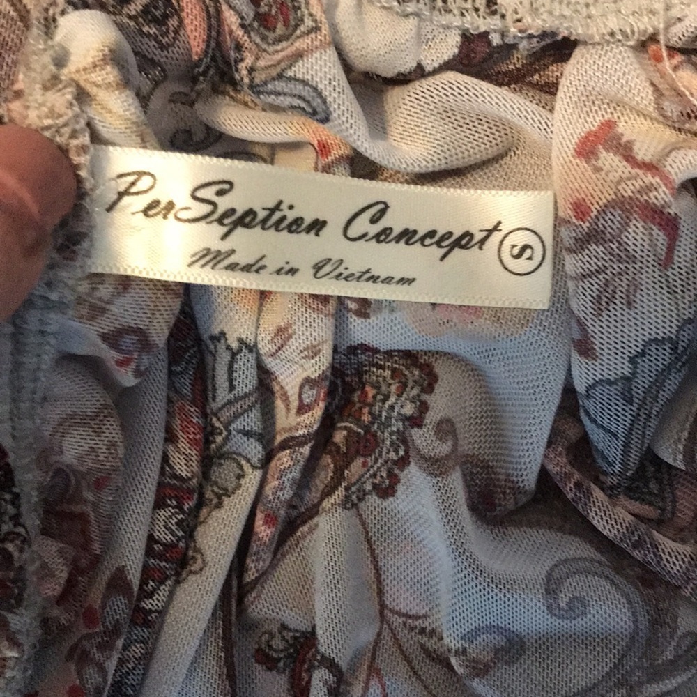 Perseption Concept Cottagecore Peasant Blouse, Wo… - image 8